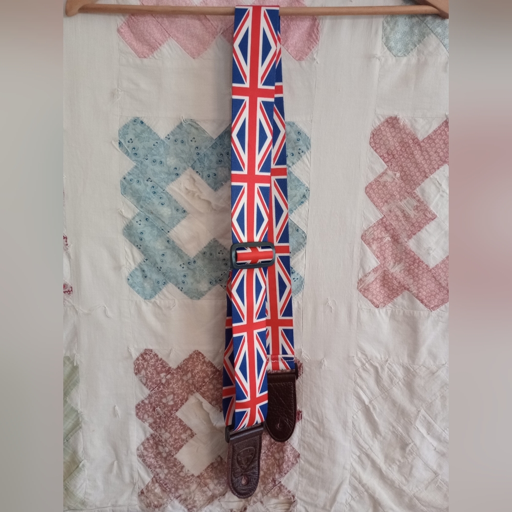 Union jack guitar/bass strap